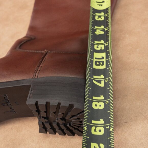 Sam Edelman Wmn Drina Brown Leather Fashion Equestrian Riding Knee Boots sz 6.5 - Picture 8 of 10